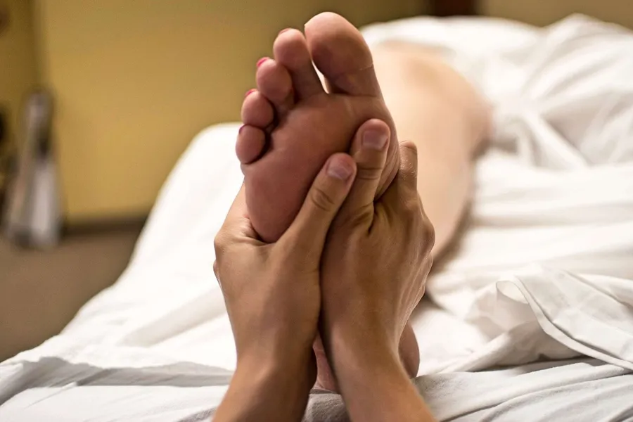 Fußreflexzonenmassage gegen Stress, Erschöpfung und Burnout