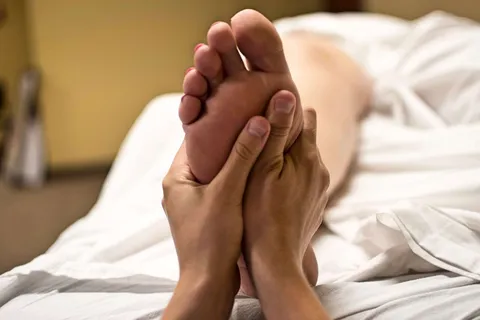 Fußreflexzonenmassage gegen Stress, Erschöpfung und Burnout