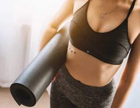 Stress abbauen mit Yoga