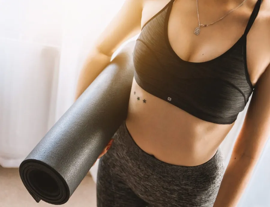 Stress abbauen mit Yoga